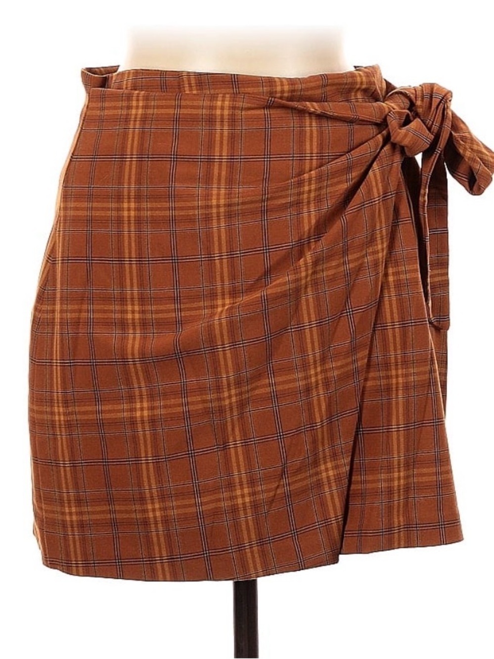 Aritzia Wilfred Dorine Wrap Mini Skirt  Size 8